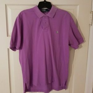 Lavender Polo - size M